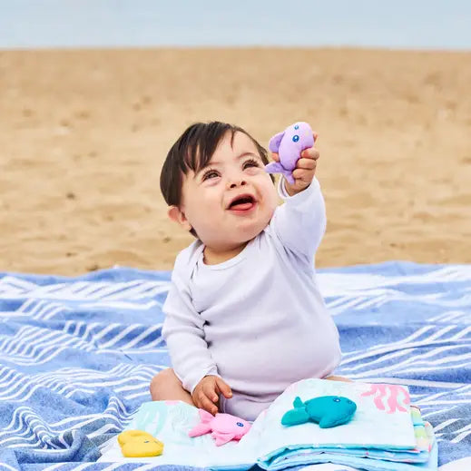 Livre d’éveil pour enfants 0-2 ans animaux de la mer